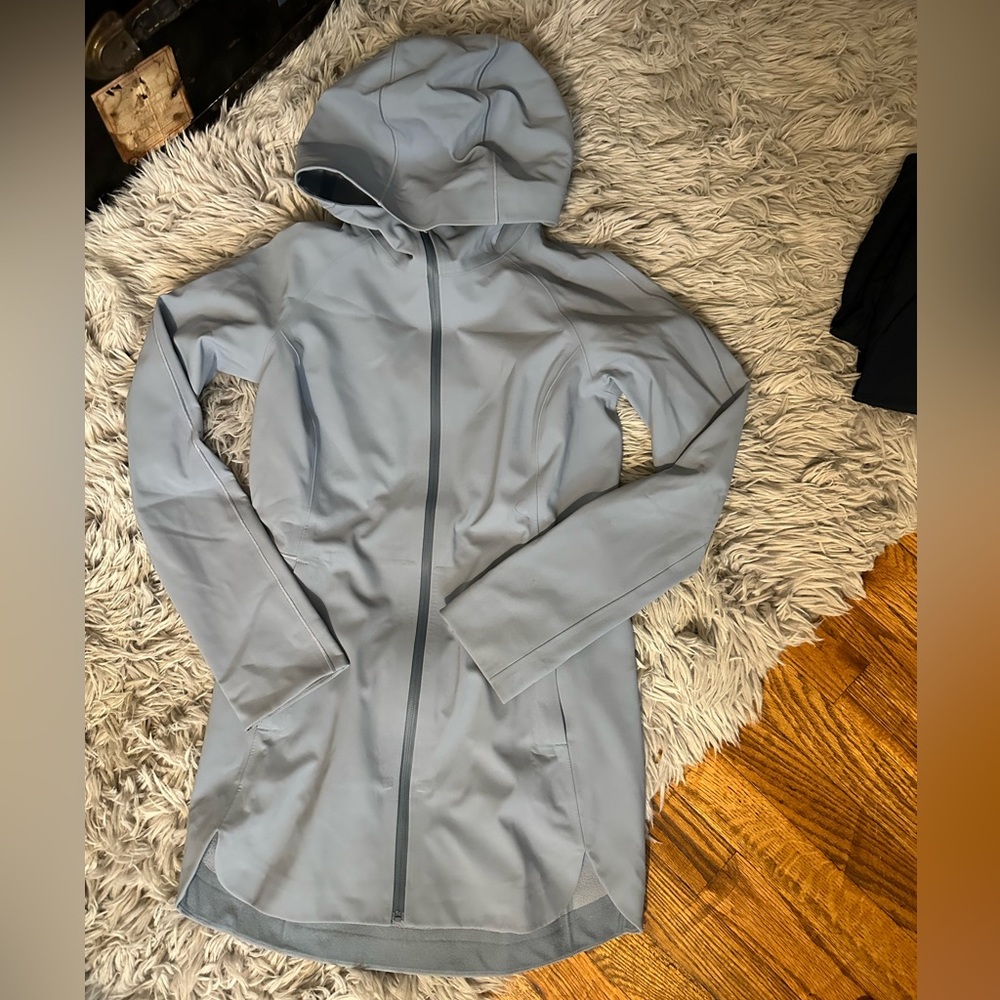 lululemon athletica Gray Hooded Jacket